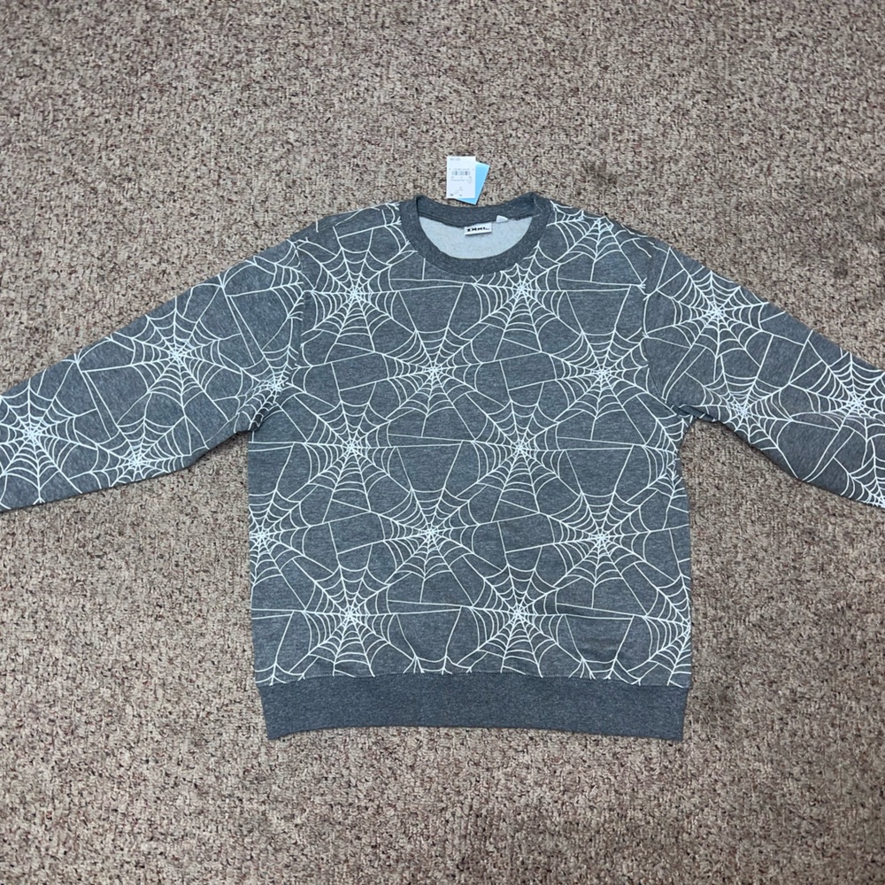 Grey halloween crewneck